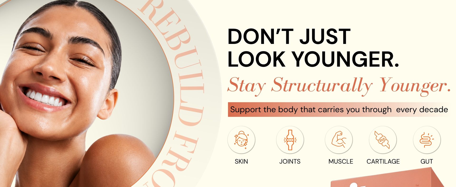 Young™ in you | Structural Triple Collagen & Antioxidant Nutrition™ | MaxCuma®+ Clinically Proven Type I,II & III Collagen + Hyaluronic Acid + Vit.C + Biotin + Zinc | Skin, Hair, Nails, Bones & Joints