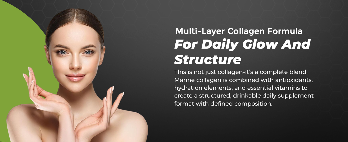 CollagenXpert Marine Collagen Powder with L-Glutathione Hyaluronic Acid CoQ10 Vitamins C B3 Orange 200 g 20 Servings Skin Hair Nail Beauty Anti Aging Hydration Glow Support Supplement Drink