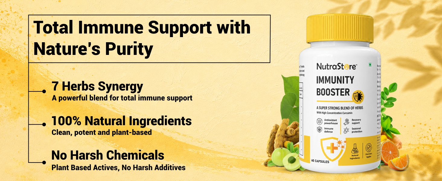NutraStore Multivitamin Advanced & Immunity Booster Combo | Daily Vitamins, Minerals & Daily Immune Support | Energy, Strength, Wellness & Seasonal Defense | 30 Tablets + 60 Capsules