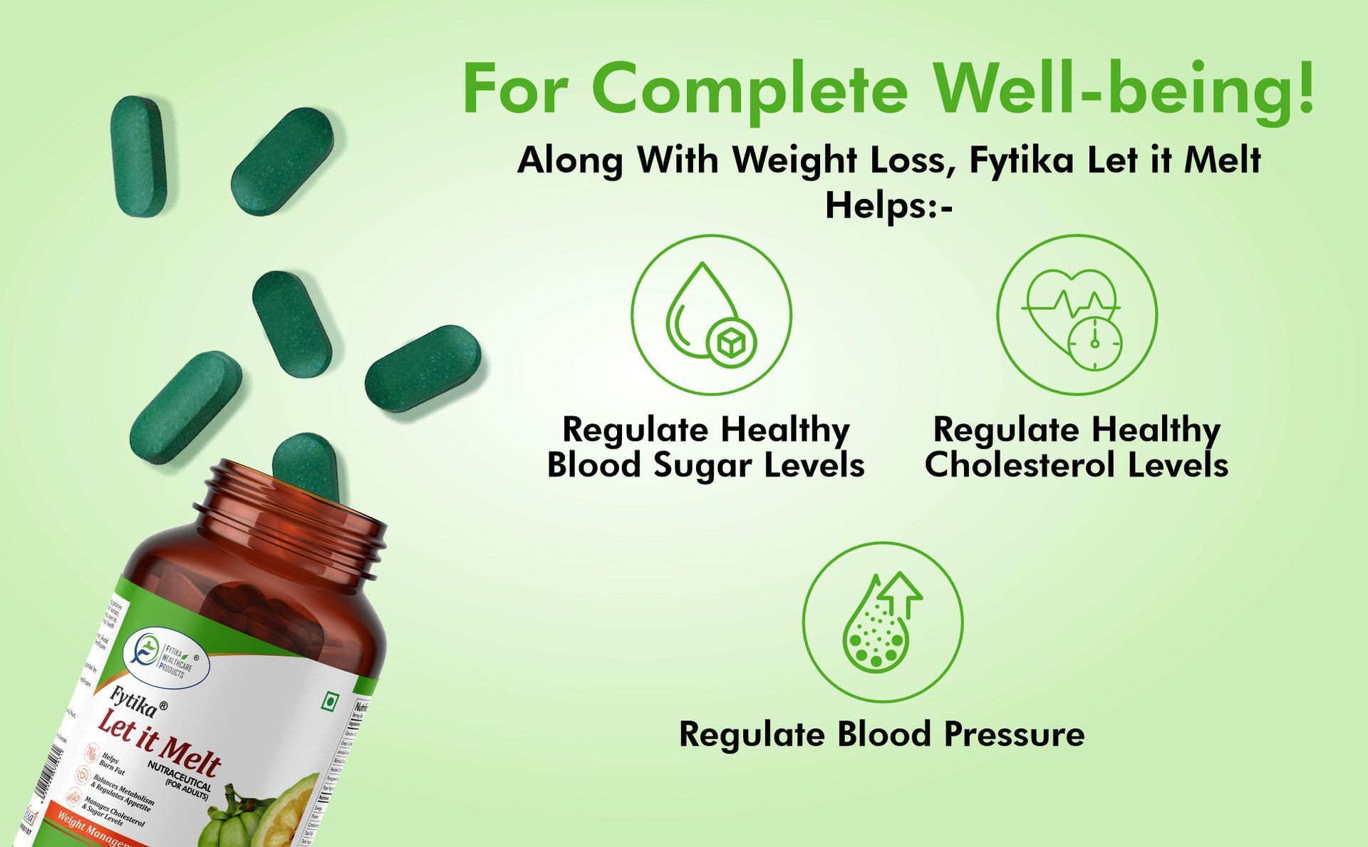 Fytika Fit Liver + Let It Melt - (Pack of 2) Combo Pack