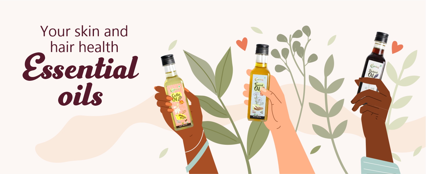 Nutriorg Cold Pressed Organic Flax Seed Oil 100 ml | Cold Pressed | Omega 3 Rich | For Weight Loss