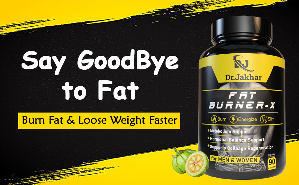 Fat Burner Weight Management Supplements for Men & Women, 90 Veg Capsule
