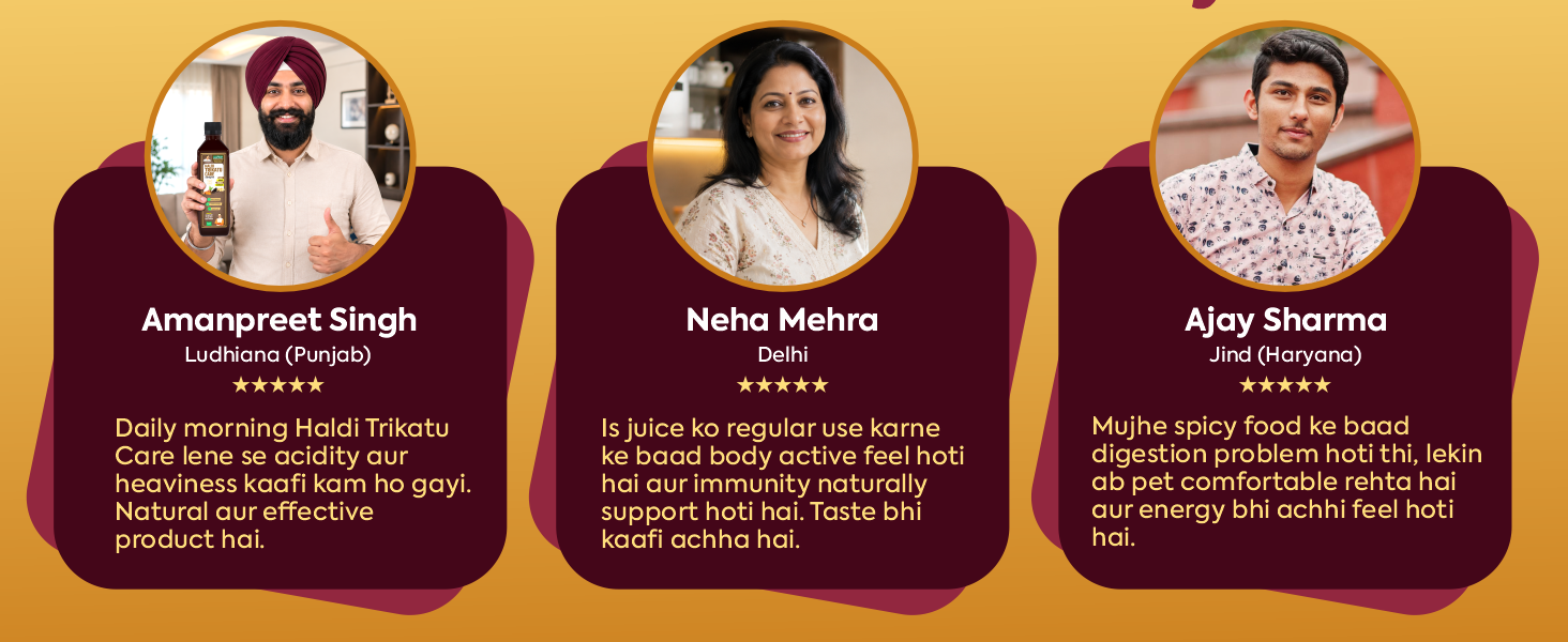 Jeena Sikho Haldi Trikatu Care Juice | Ayurvedic Immunity Booster & Liver Detox Juice | Natural Inflammation Relief for Digestion & Respiratory Health, 500 ml