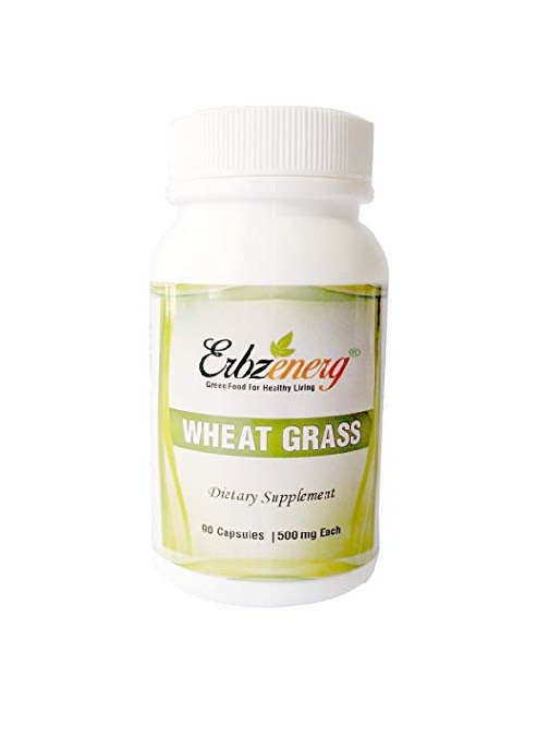ERBZENERG� Organic WHEATGRASS 90 Capsules | Pack of 1