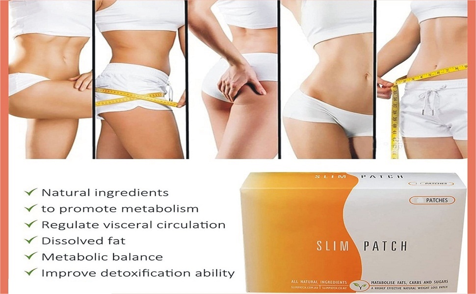 Slim Patch Weight Loss Pads Detox & Fat Burning Adhesive Slimming Patches | Fast Acting Diet Slim Pads for Men & Women (Pack of 20)