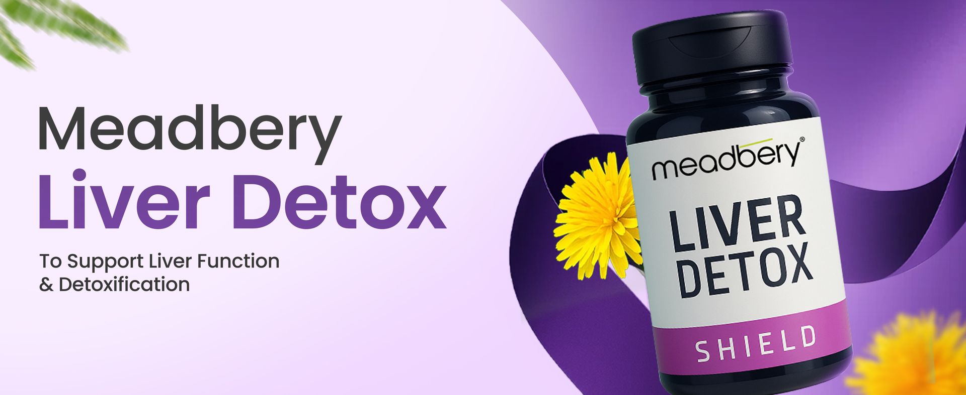 Meadbery Liver Detox Milk Thistle Extract Detox Supplement For Men And Women With 600Mg Of Silybum Marianum For Healthy Liver Helps in Cleanse Liver Natural Fatty Liver Support 60 Vegetarian Tablets