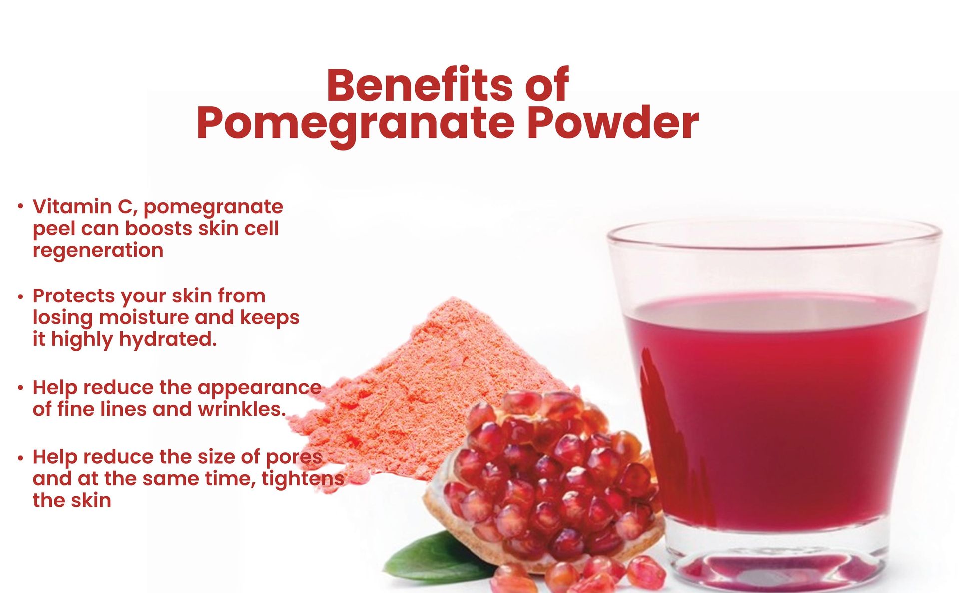 Natural Organic Anar Powder | No Added Chemicals | Pomegranate Powder For Drink | Natural Face pack Powder 250g