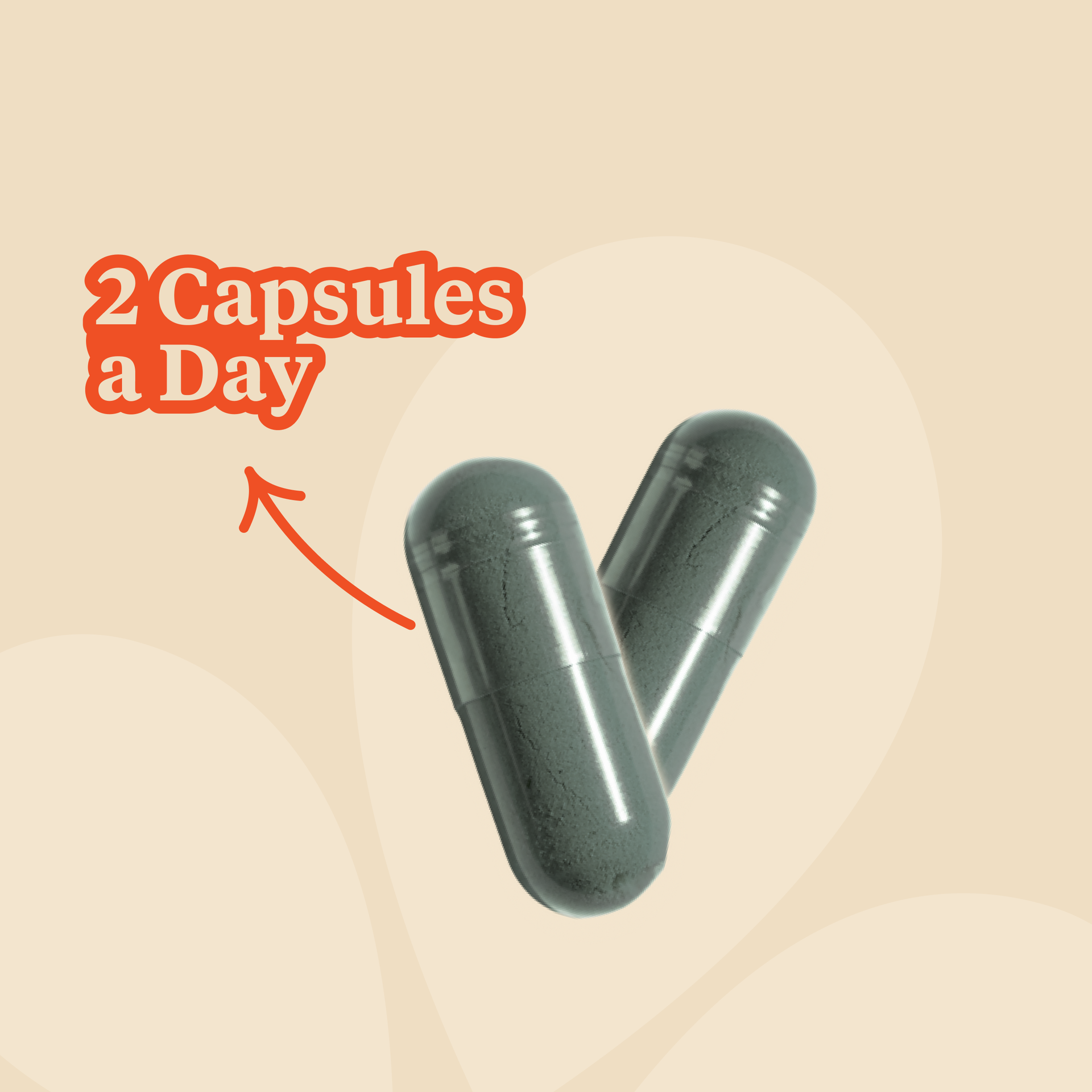 Spirulina Capsules | Pure & Natural | Boosts Energy, Immunity & Metabolism | Rich in Protein, Iron & Antioxidants | For Men & Women | 60 Capsules | 500mg each | 100% Natural