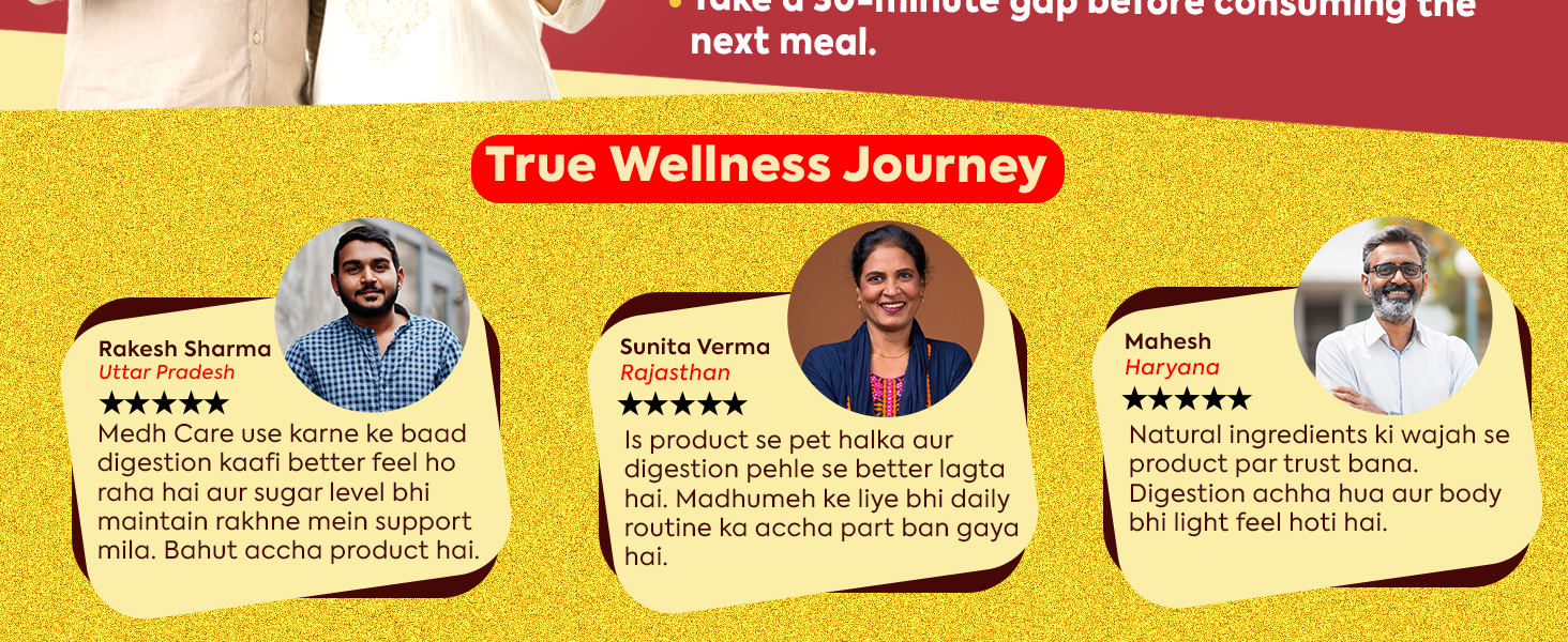 Jeena Sikho Medh Care Juice For Diabetes Management | Dia-Free Ayurvedic Juice, Helps Blood Sugar Control, Immunity & Digestion, 500ml, Pack of 1