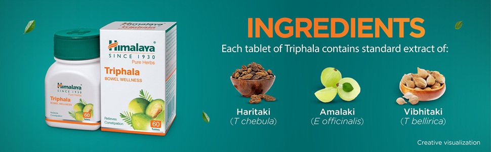 Himalaya Herbals Triphala - 60 Capsules