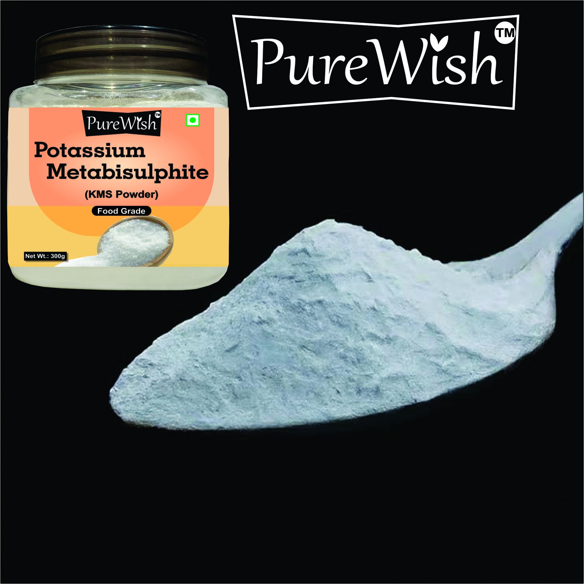 Potassium Metabisulphite | KMS Powder | food preservative, 300g