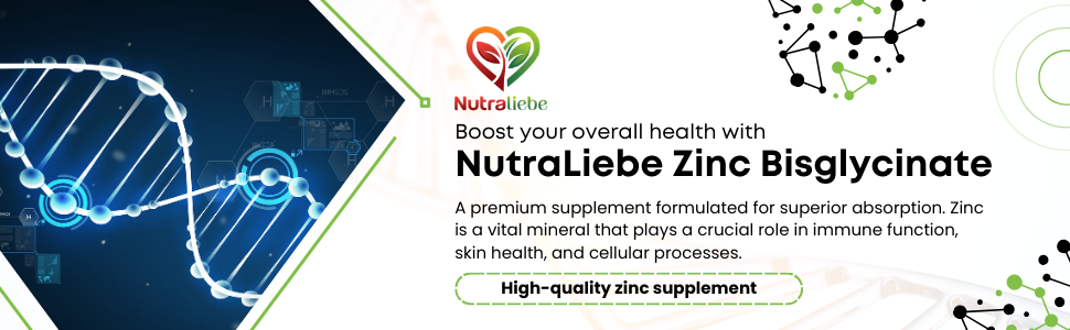 Zinc Bisglycinate – High Absorption Zinc for Immune Support, Skin Health, and Cellular Function – 90 Capsules