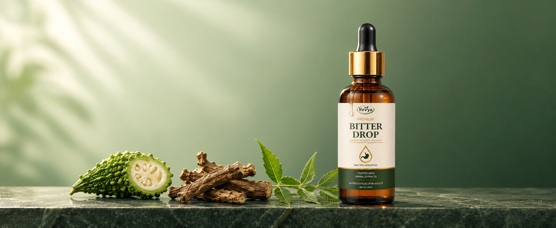 Bitter Drops for Weight Management & Digestion,17 Herbs 50ml