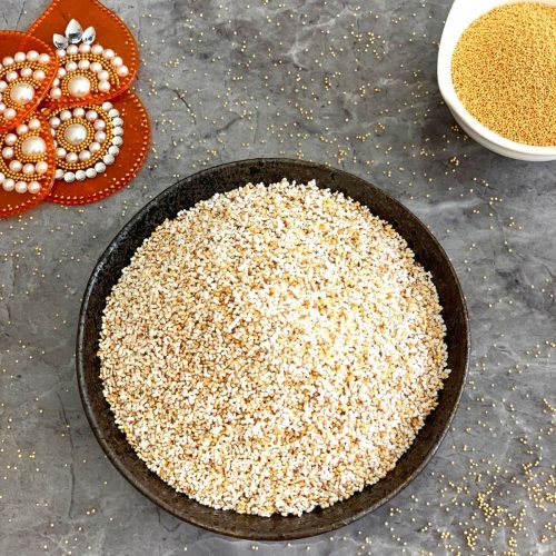 Gajdant Bhuni Cholai | Roasted Amaranth Seed for Fasting | Healthy Ramdana for Vrat and Upvas - 500g