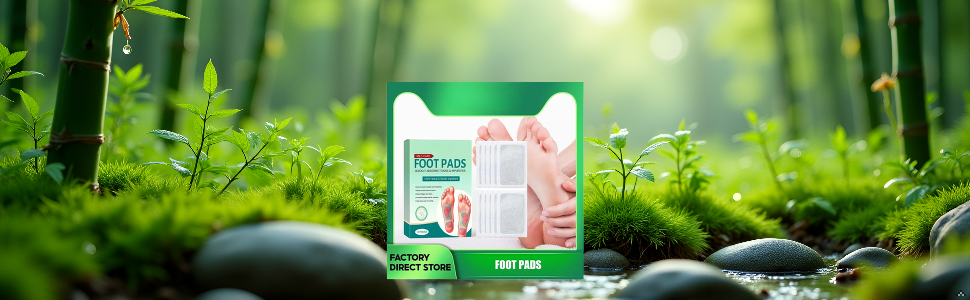 Foot Pads, 100% Natural & Organic, Absorbs Toxins & Impurities, Enhances Sleep Quality (2)