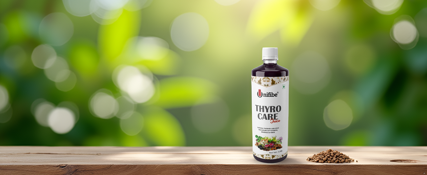 Thyro Care Juice | Sugar-Free Ayurvedic Blend with Kanchnar, Gugglu, Brahmi, Jatamansi, Giloy with Powerful Other Natural Herbs | Thyroid Wellness Support Juice – 1000 ml