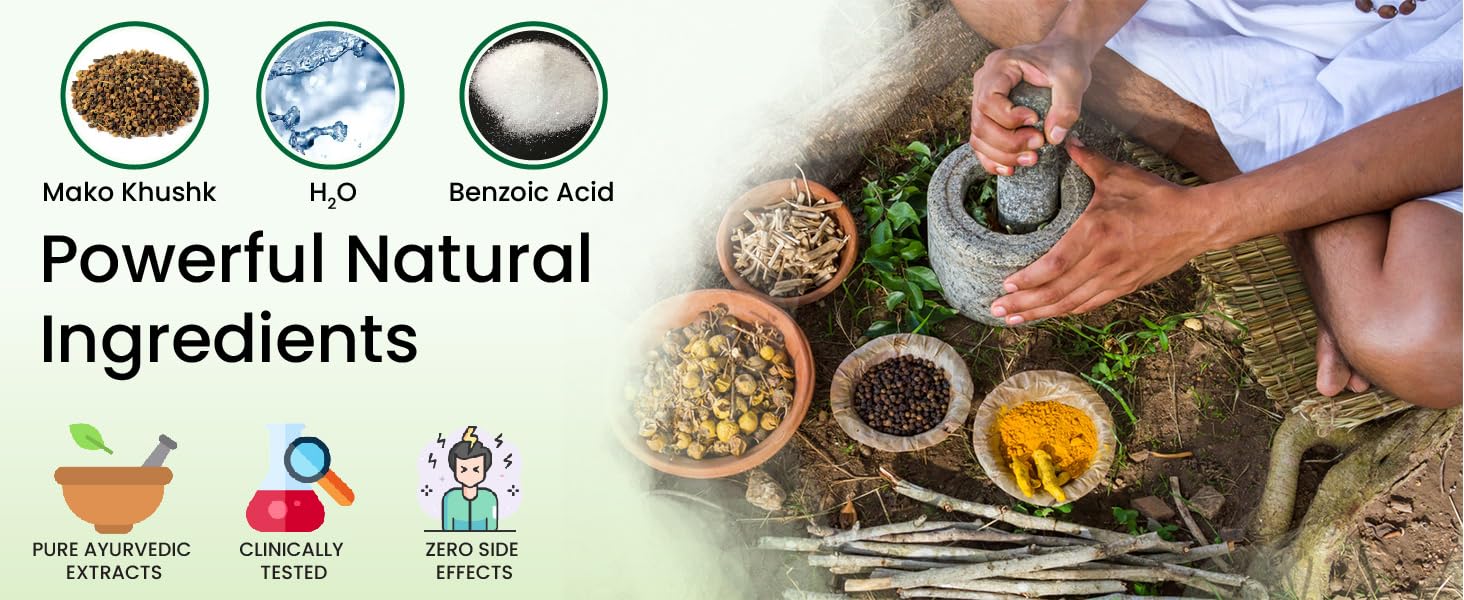 Natural Araq-e-Mako | Herbal Liver & Kidney Wellness Syrup | Supports Digestive & Urinary Comfort | 500 ml | Organic Herbal Blend