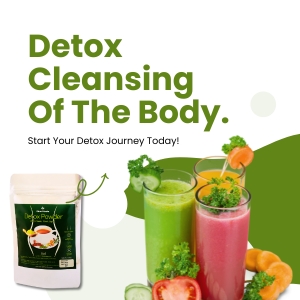 Premium Detox Powder for Digestion & Gut Health | Helps Relieve Bloating, Acidity & Constipation | Boosts Metabolism | 100% Natural | 100 Gram x 2