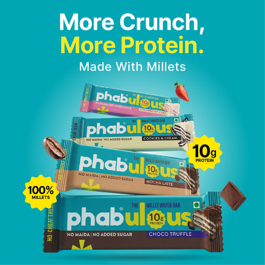 Phab Starwberries & Greek Yogurt Protein Bars with 21g Protein & No Added Sugar | High Fibre, Gluten-Free, Trans Fat-Free & No Preservatives | Healthy & Delicious With Goodness Of Dates (Pack of 12)