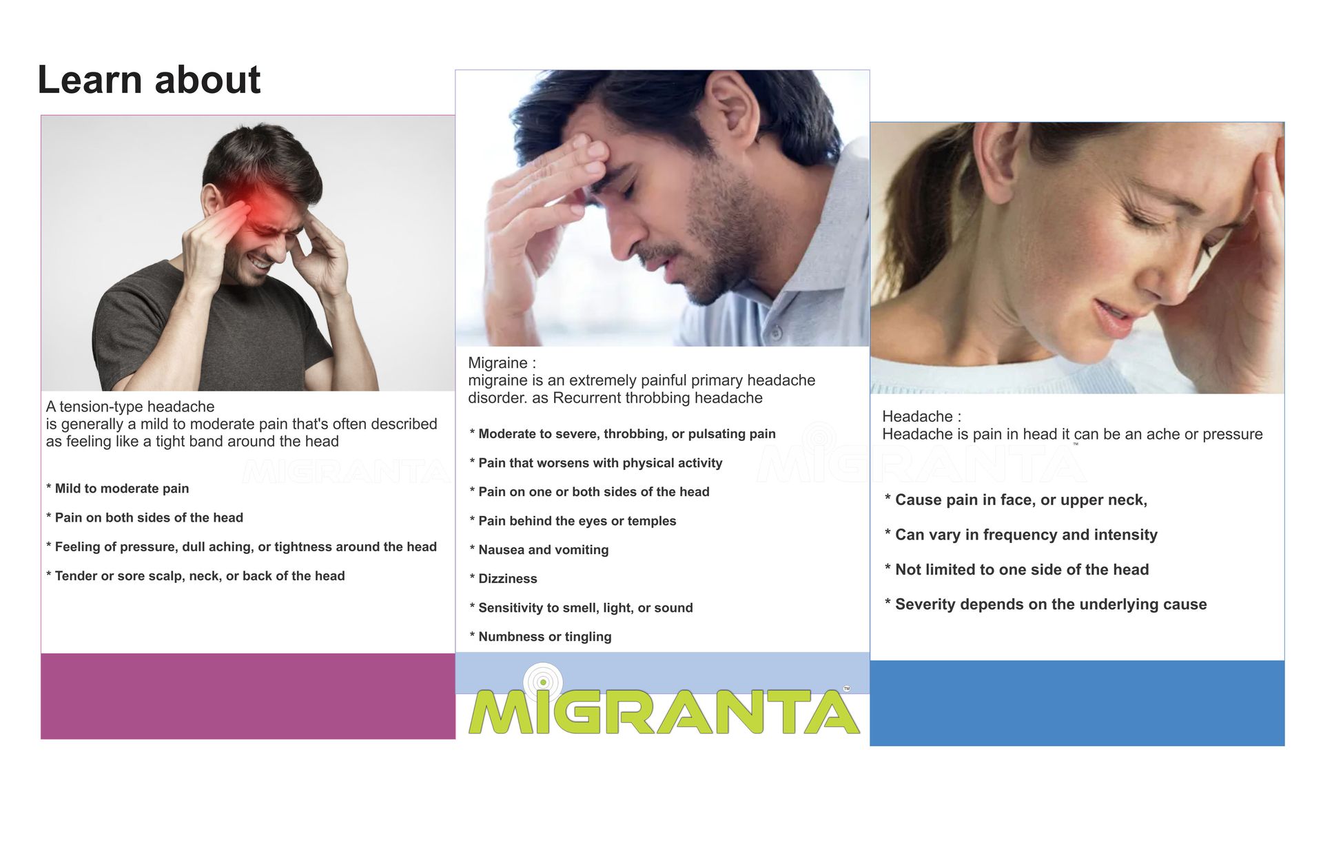 Plus (LeeWell) Migraine Supplements, 30 Capsules