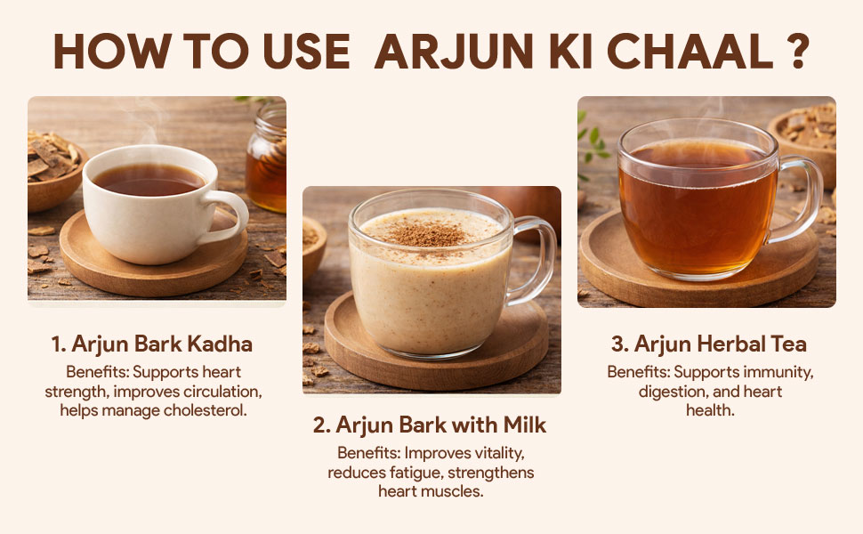 CELLUTION Arjun ki Chaal - 400gm Raw Terminalia Arjuna Bark | Arjun Tree Bark | For Lowers Bad Cholesterol & Supports Heart Health (400 Grams)