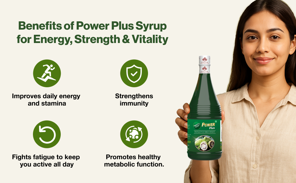 Amrith Noni Power Plus Juice | Ayurvedic Herbal Wellness Drink | Traditional Herbal Blend for Daily Routine | Natural Botanical Beverage | Plant-Based Wellness Tonic (500ml) (Pack of 1)