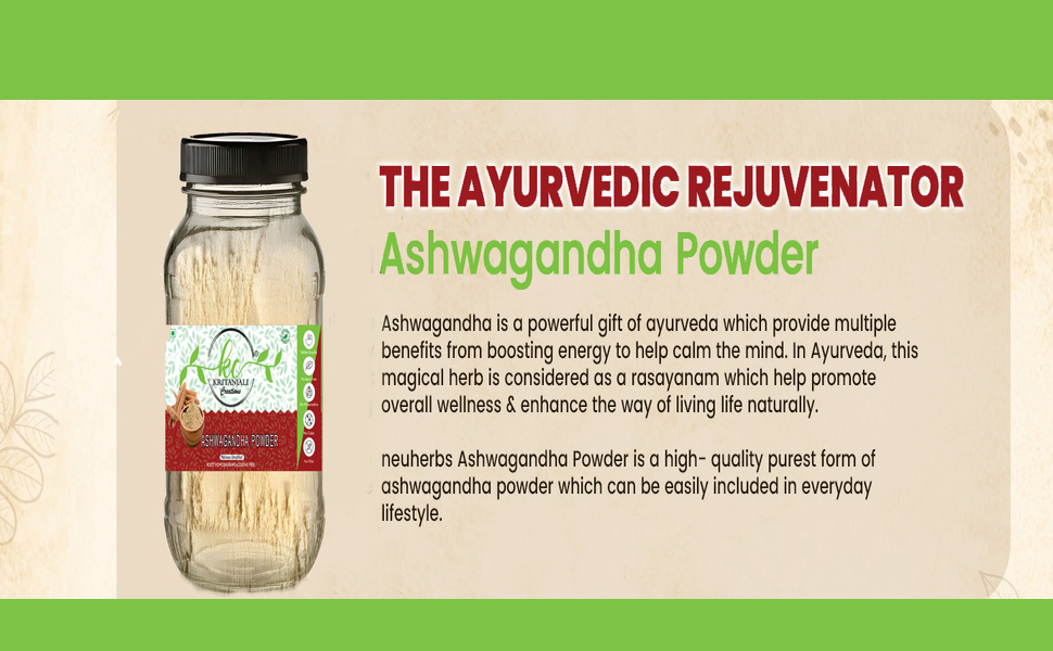 Ashwagandha Root Stick Pure Natural Helps Fight Anxiety & Stress Ashwagandha Podi Amukkara Kizhangu Asvagandha Churna Powder 100gm