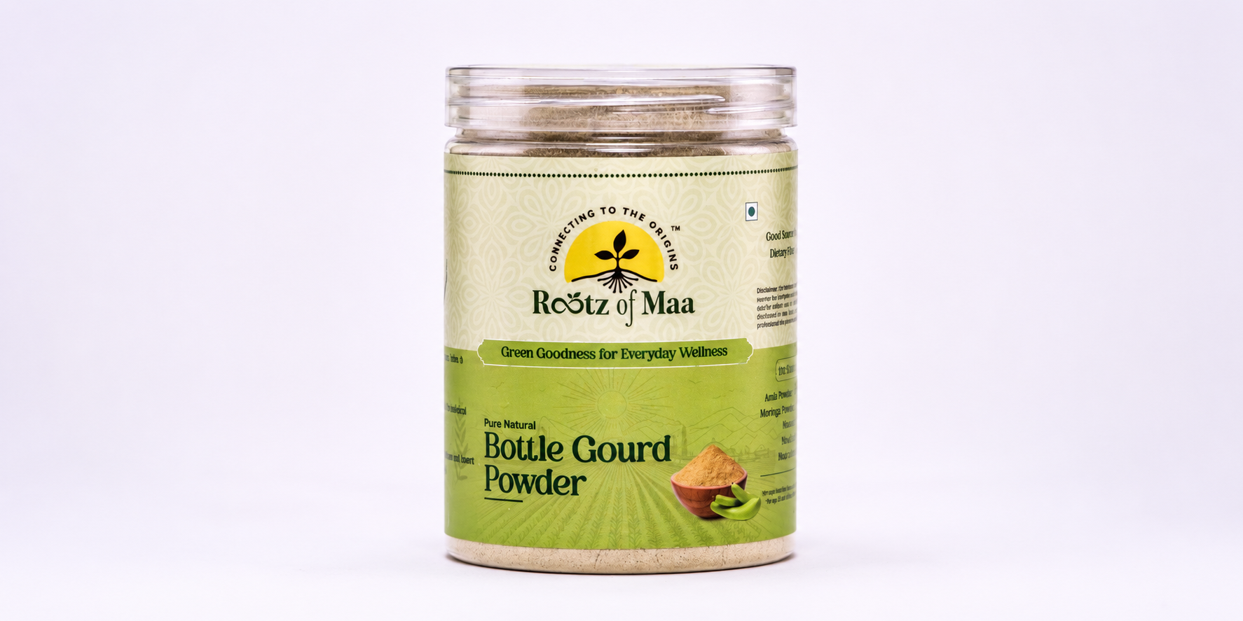 Bottle Gourd Powder – 200g | Lauki/Doodhi Powder | Rich in Potassium for Heart, Veins & Muscle Health | Pure Organic Natural Healthy and Nutritious