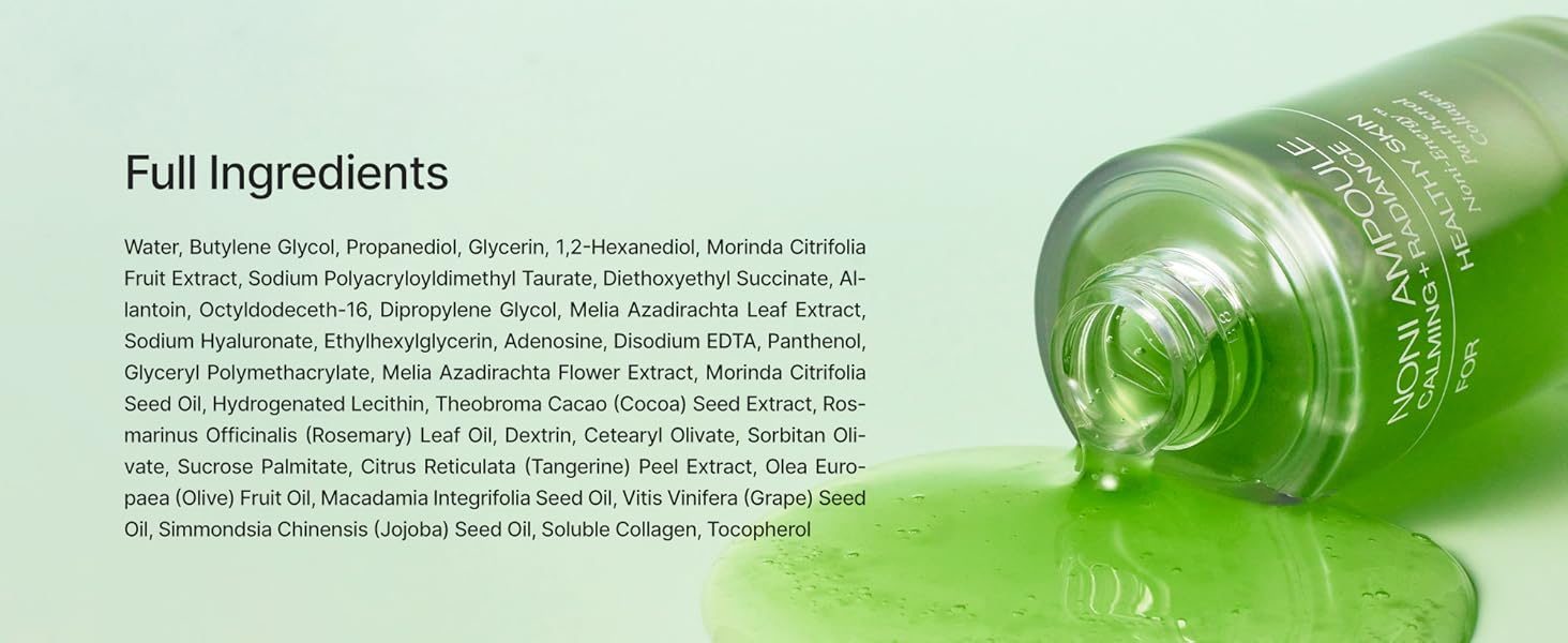celimax The Real Noni Energy Ampoule (50ml) Hydrating Nourishing Korean Face Serum with Noni Extract, Deep Moisture, Anti-Aging, Skin Elasticity, Glow Booster, Lightweight Daily Ampoule for All Skin Types