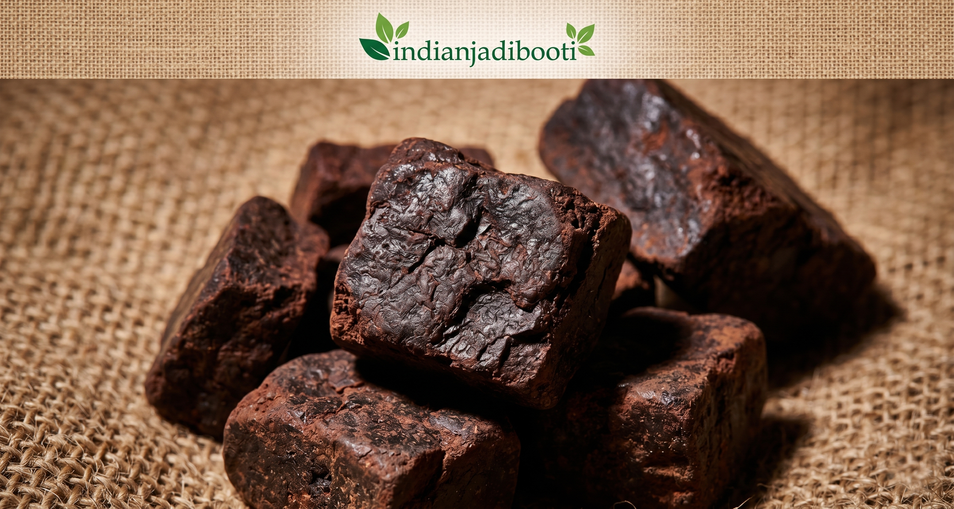 IndianJadiBooti Kala Kattha | Pure Black Cutch (Acacia Catechu) | Relieves Sore Throat & Mouth Ulcers | Ideal for Paan & Oral Care | Edible Whole Batti (Khadir) | 50g