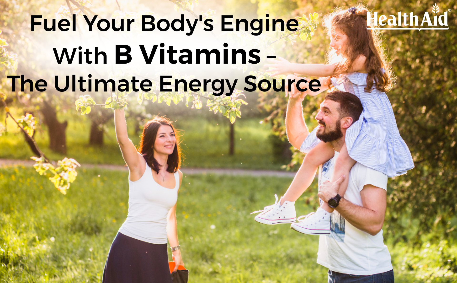 HealthAid Veg B-Complex Tablets with B1, B2, B3, B5, B6, B7 & B12 | Complete Vitamin B Complex Supplement for Energy, Metabolism & Nervous System Support | 60 Vegan Tablets for Men & Women