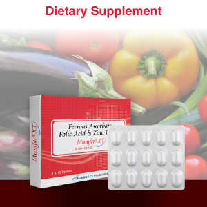 Mumfer XT Advanced Iron, Vitamin and Mineral Supplement, 15 Tablets | Enriched with Iron, Folic Acid and Zinc | Supports Blood Building, Immunity and Energy | Daily Dietary Supplement