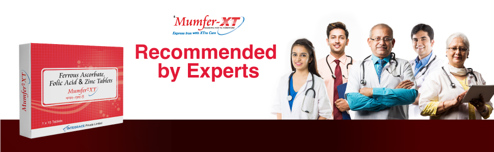 Mumfer XT Advanced Iron, Vitamin and Mineral Supplement, 15 Tablets | Enriched with Iron, Folic Acid and Zinc | Supports Blood Building, Immunity and Energy | Daily Dietary Supplement