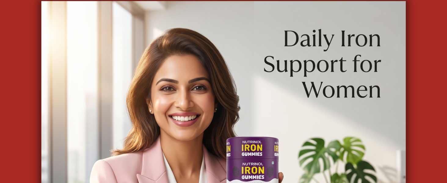 Knoll Healthcare Nutrinol Iron Gummies, 30 Gummies