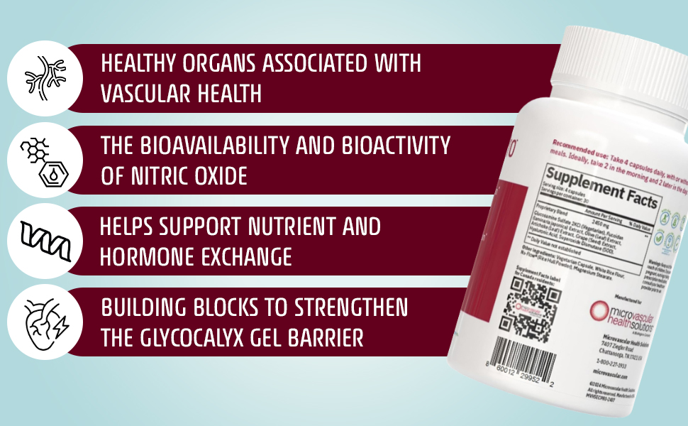 Endocalyx Pro Endothelial Glycocalyx Supplement, Vascular Health
