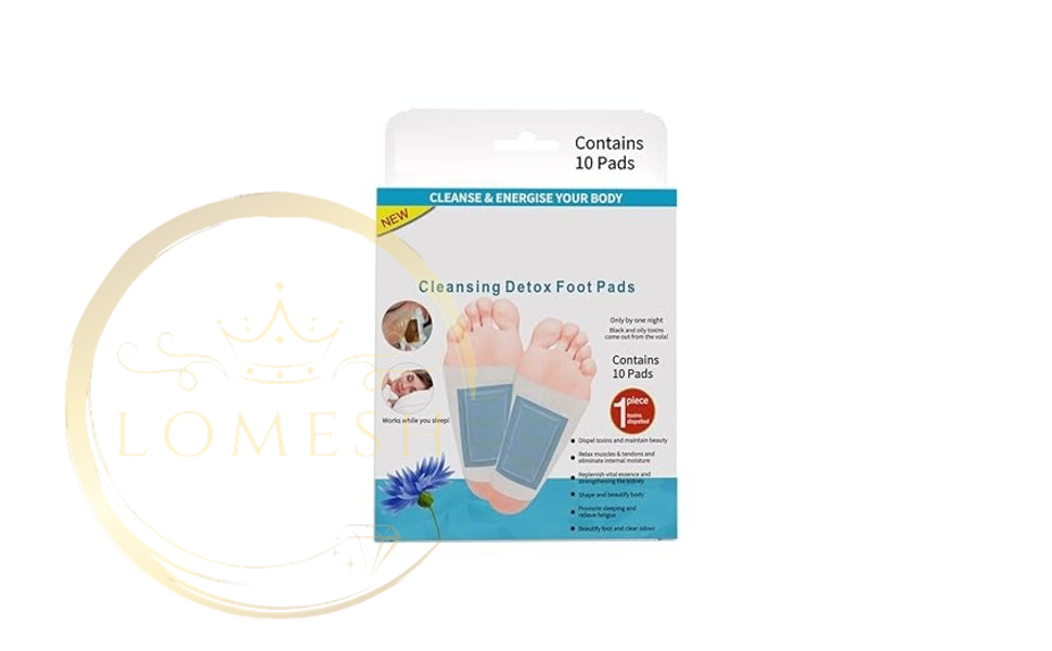 Detox Foot Patches Pain Free Foot Pads for Stress Relief Sleep Remove Cleansing Detox Foot Patches Kit Natural ingredients Toxins Ginger Foot Detox Pads