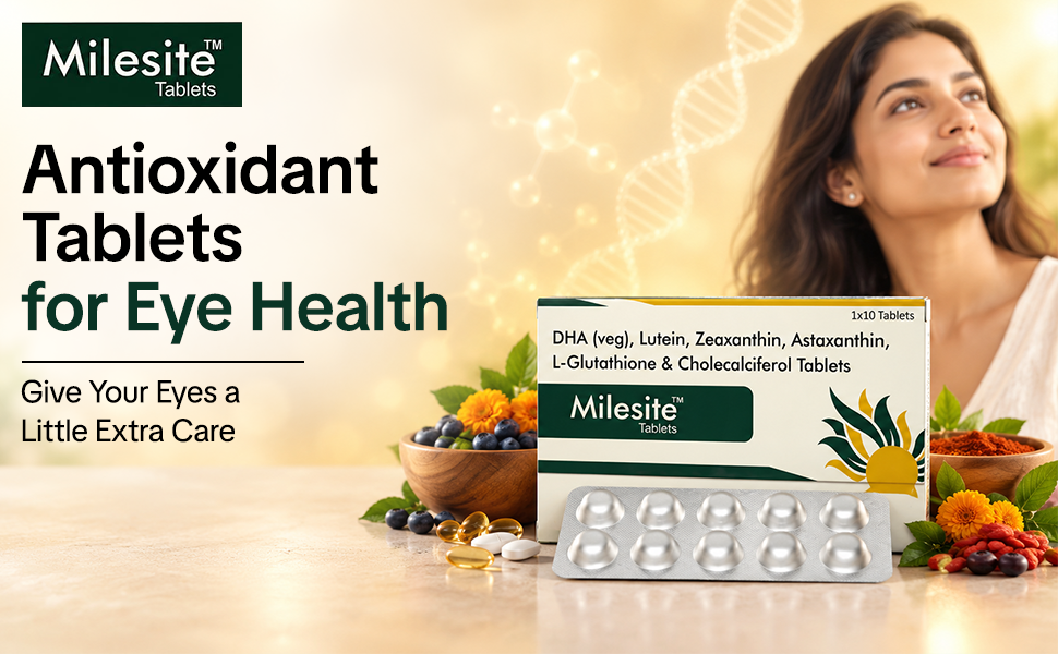 Antioxidant Tablets for Eye Health, for Adults