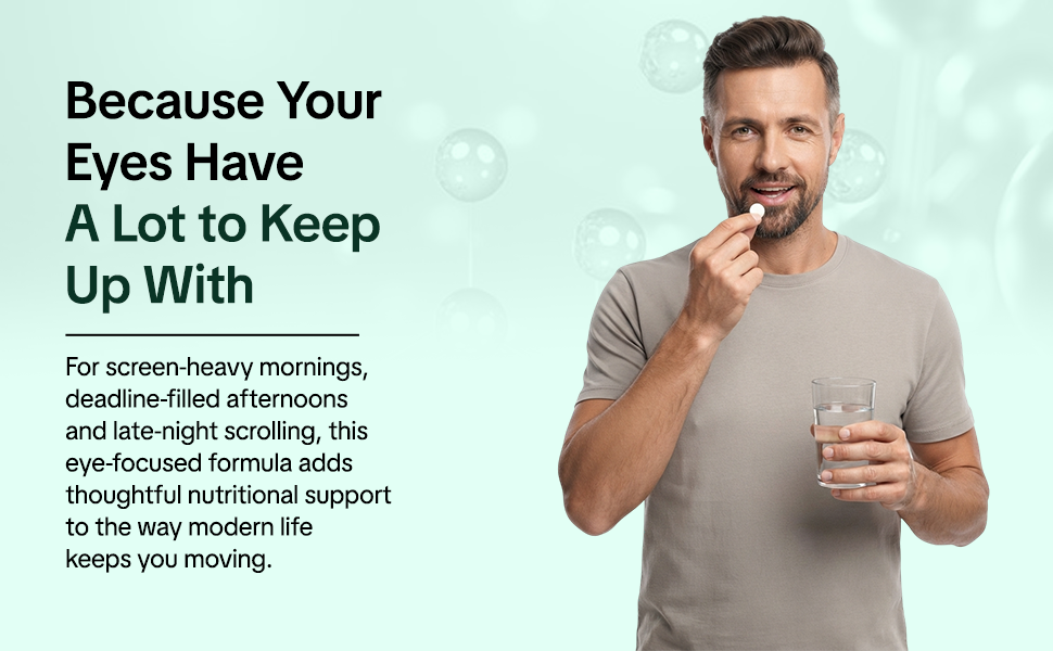 Antioxidant Tablets for Eye Health, for Adults