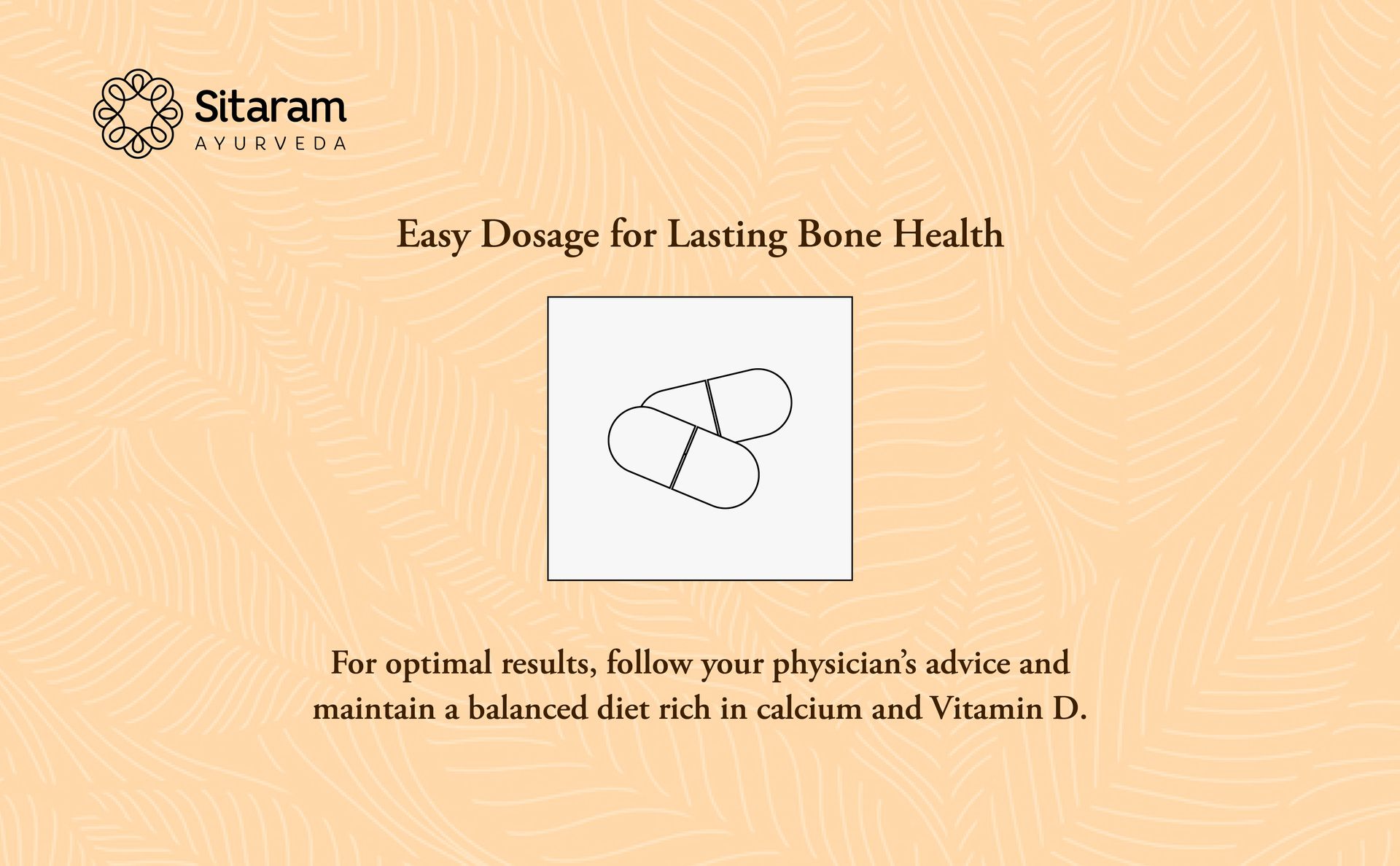 Sitaram Ayurveda Ostisap Tablets | Ayurvedic Bone Support Formula | Helps Strengthen Skeletal System, Joint Stability & Mobility | Natural Calcium Blend, Cissus & Ashwagandha | 60 Nos