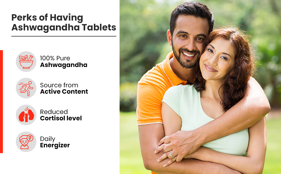 Baidyanath Ayurved Ashwagandha Tablets - 60Tab | for General Wellness Tablets (Pack of 2)
