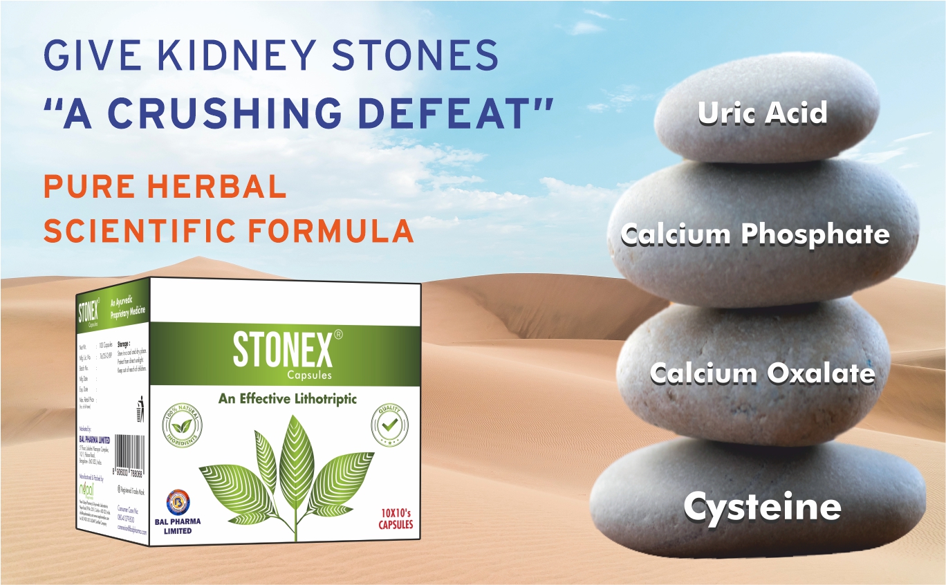 STONEX Helps to Detox Kidney Cleanse Purifier | Urinary Tract Infection (UTI), Kidney Stone Dissolution Herbal Supplement - 100 Capsules