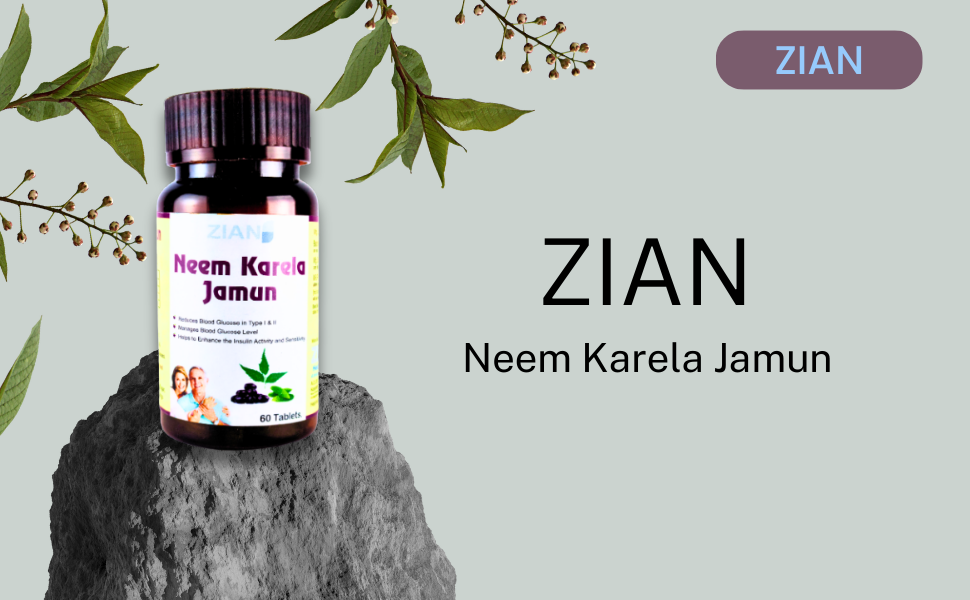 Neem Karela Jamun Tablets – Ayurvedic Blood Glucose Controller Support for Daily Wellness | 30 Tablets