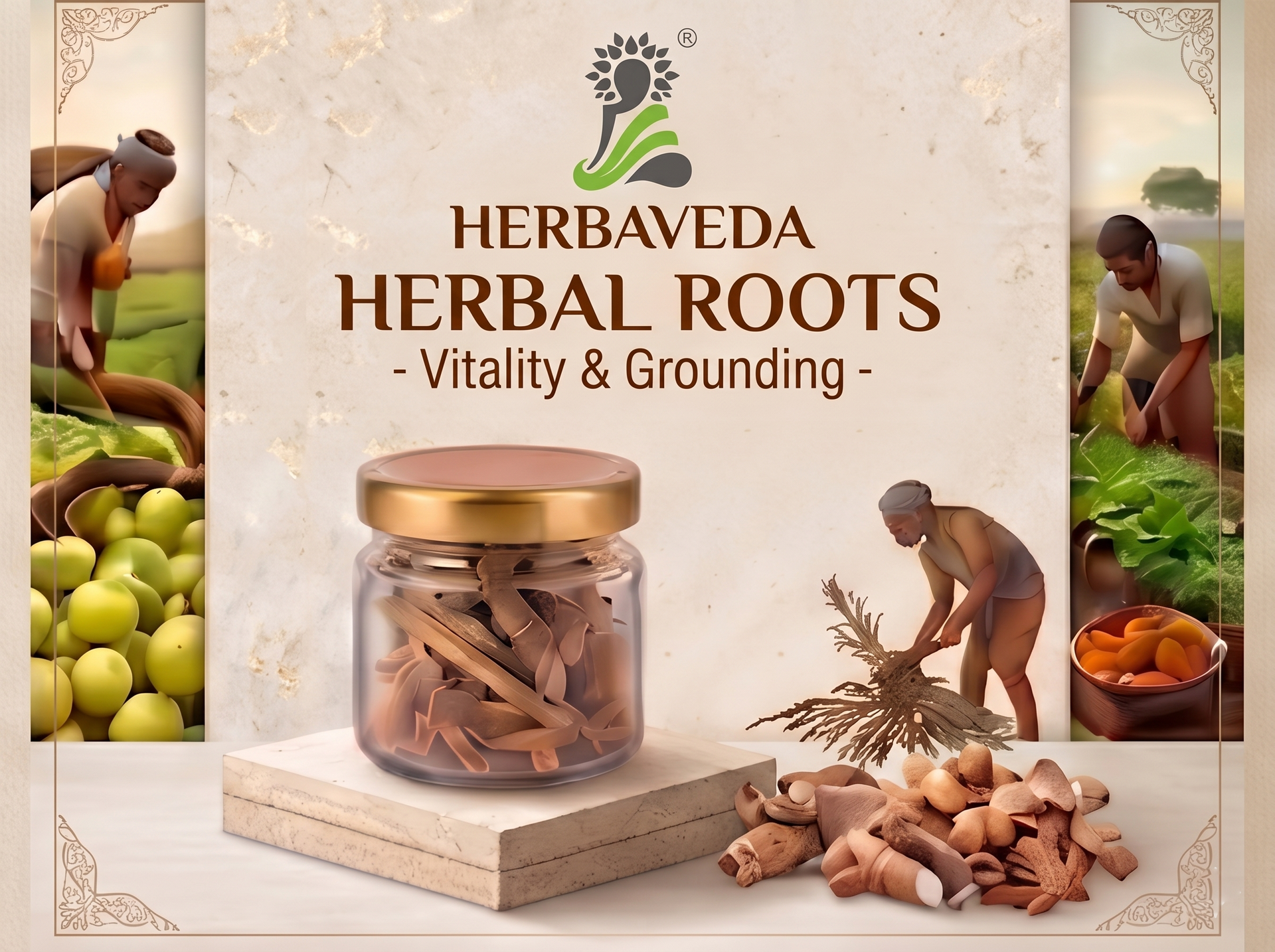 Herbaveda Gokhru Bada (Gokshura) 500g - Pure Tribulus Terrestris Whole Seeds for Men's Wellness, Natural Stamina Traditional Herbal Support, Energy, Vitality & Active Lifestyles