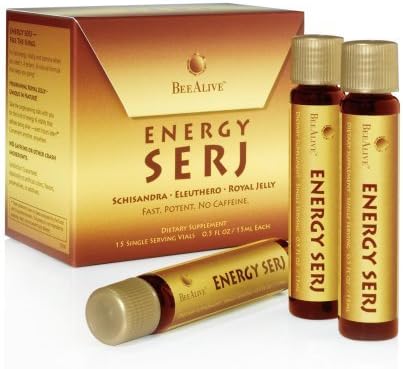 Energy SERJ with Schisandra, Eleuthero and Royal Jelly for No Caffeine Energy Boost 3