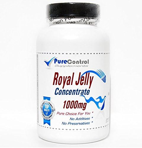 Royal Jelly Concentrate 1000mg // 200 Capsules // Pure // by PureControl Supplements 2