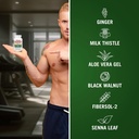 Centuryⁿ Syst𝐞ms The Cleaner Detox, Complete Internal Cleansing Formula, Support Digestive Health, Vegetarian Capsules (Men 14 Days) 3