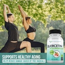 Quercetin 800mg w/Bromelain 165mg Per Serving- 120 Veggie Capsules-Full 60 Day Supply, Vitamin Supplement, Bioflavonoids, Gluten Free, Non-GMO (Pack of 3) 5