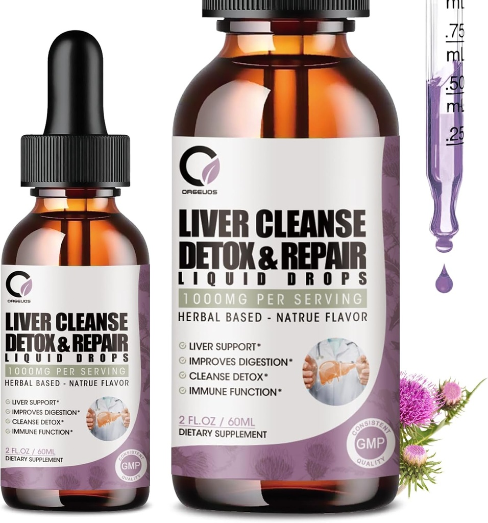 Liver Health Supplement, 2 Fl Oz (Pack of 2) 2