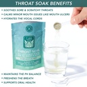 Laki Naturals Throat Soak Pouch of Echinacea & Mint with Scoop 6