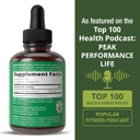 USDA Organic Sea Moss Liquid Drops Supplement. Vegan Irish Sea Moss Extract for Women and Men. Zero Sugar, Non Bitter. for Immune, Digestive, Respiratory Support. USDA Certified Organic 6
